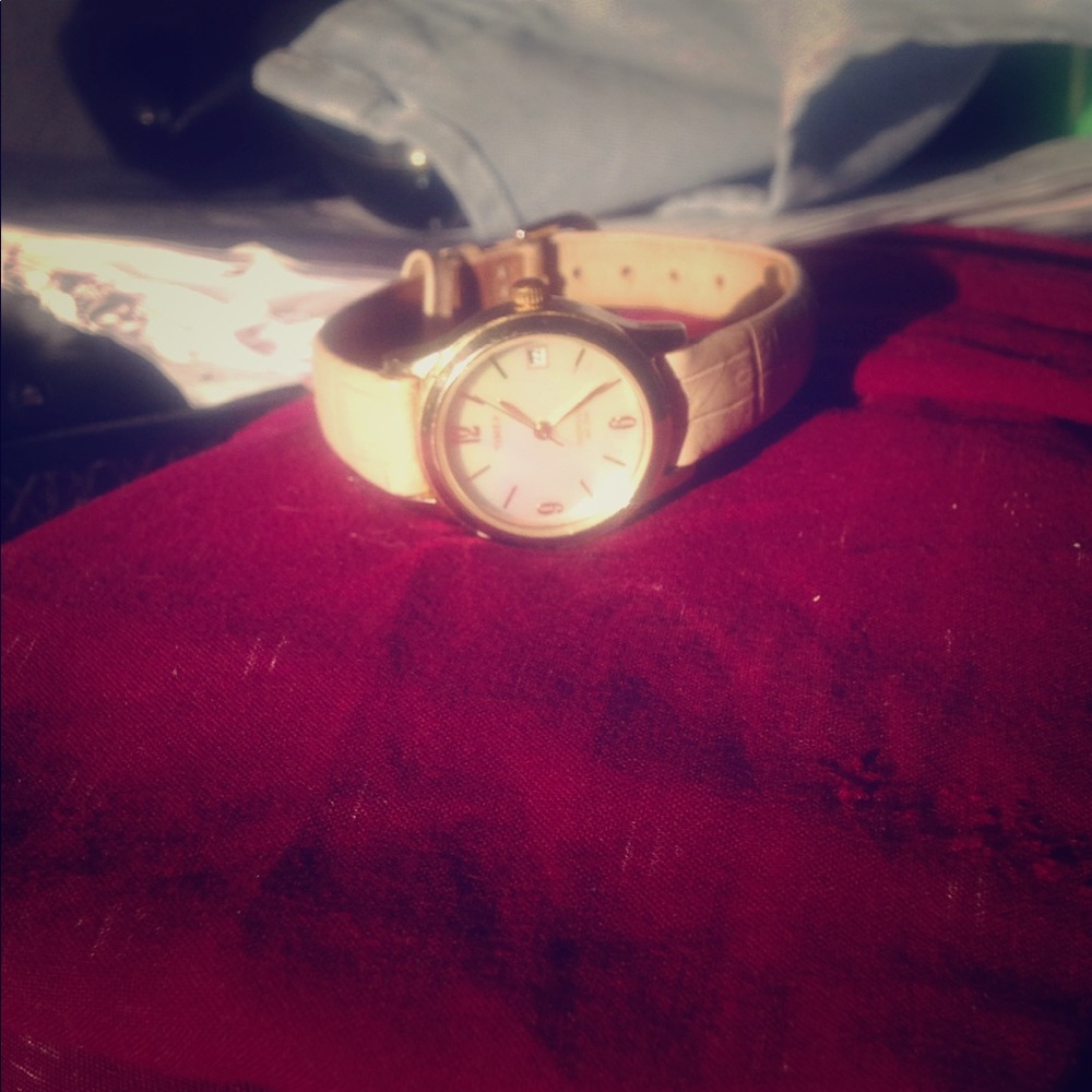 Tiny Leather Watch